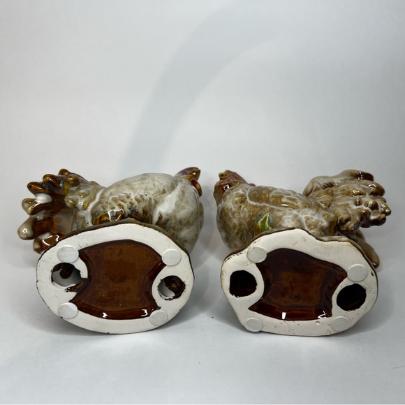 Hen & Rooster Decorative Ceramic Figures 6-6.5” Unbranded - Picture 10 of 14